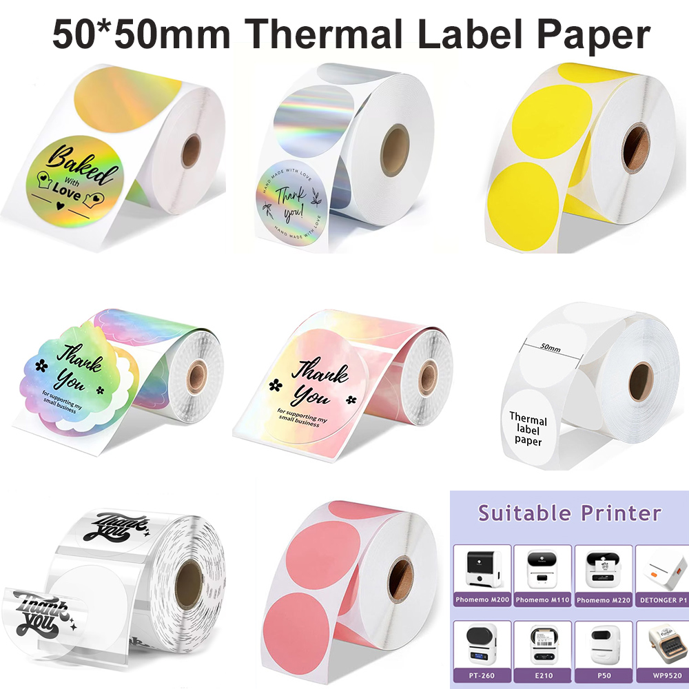 Commercial Printing Paper - 1 rollo de papel térmico de