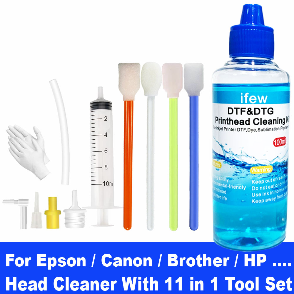 Print Head Cleaning Kit - cabezal hp officejet pro 8610 100ML
