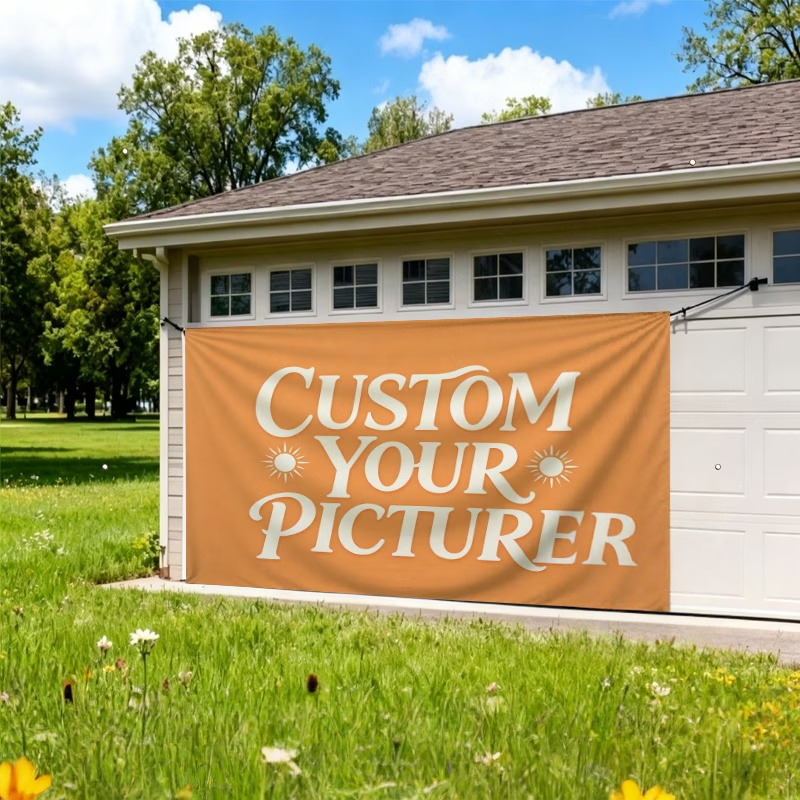 Commercial Printing Market - Banderas Publicitarias Personalizadas para Exteriores, Duraderas,