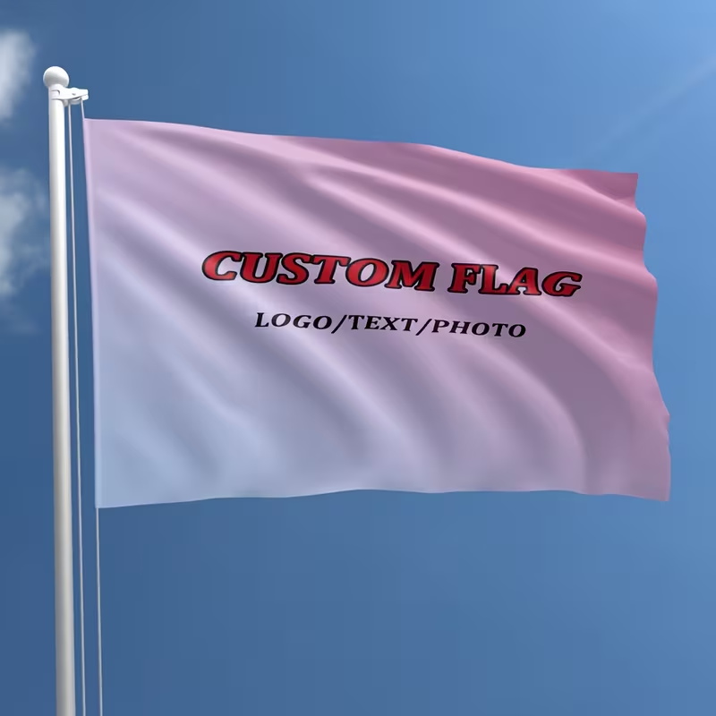 Bandera Personalizada con Logo - Commercial Printing Shop reseña y precio