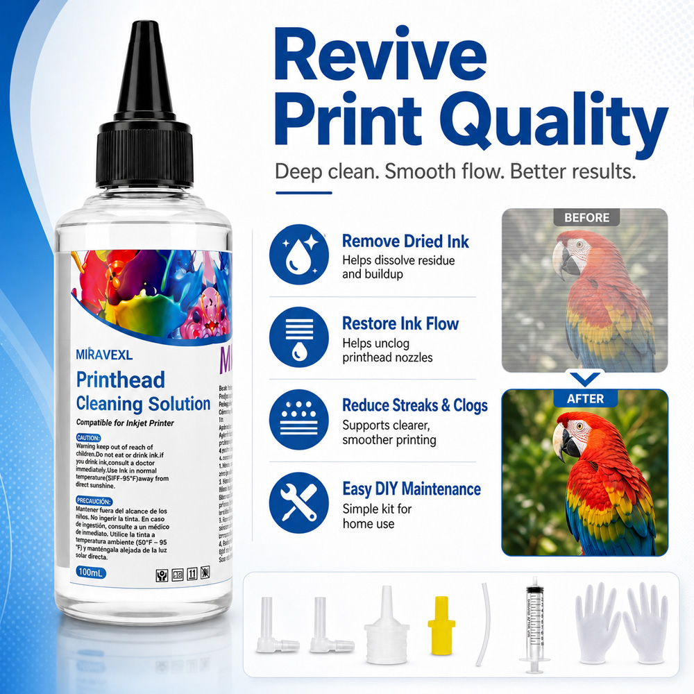 Solución de Limpieza para Cabe - Print Head Cleaning Kit reseña y precio
