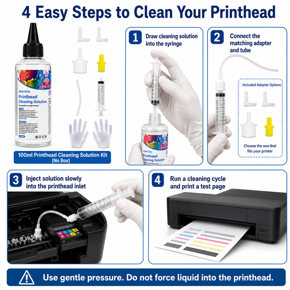 Solución de Limpieza para Cabe - Print Head Cleaning Kit reseña y precio