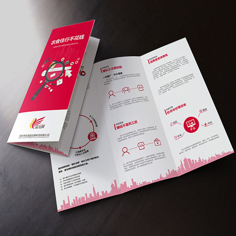 Folletos publicitarios persona - Commercial Printing Market reseña y precio