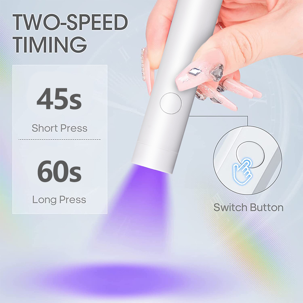 Lámpara de Uñas Portátil Mini, - Exposure Unit Uv reseña y precio