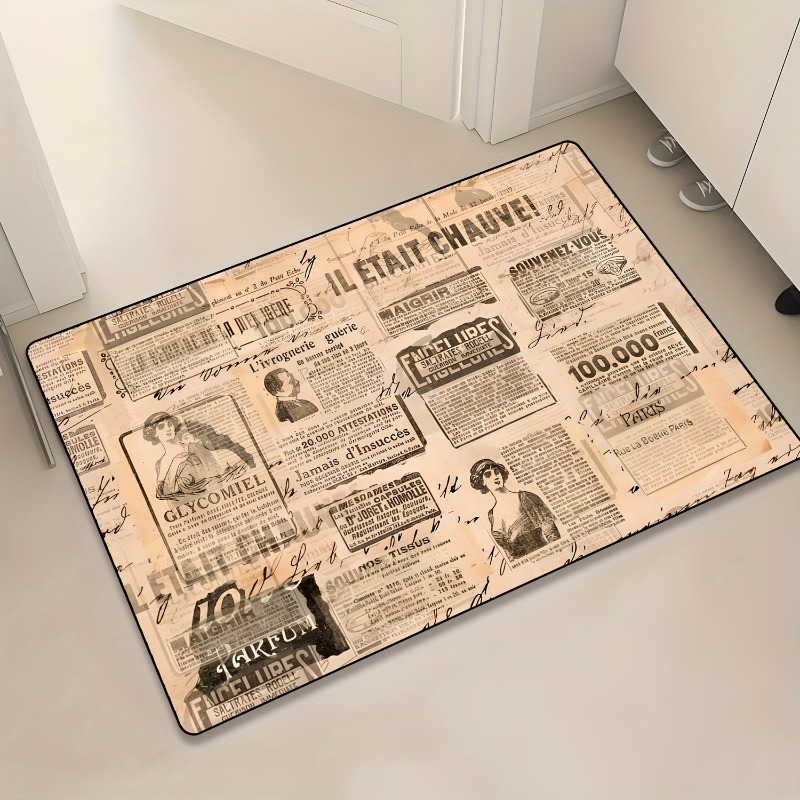 Alfombra de Entrada de Franela - Commercial Newspaper Printing reseña y precio