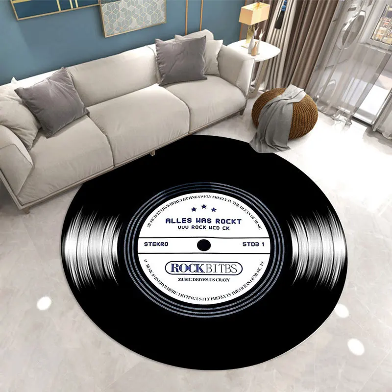 Alfombras redondas suaves con  - Commercial Vinyl Printing Machine reseña y precio