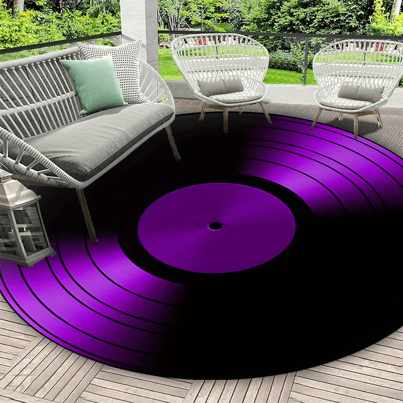 Alfombra Redonda de Vinilo con - Commercial Vinyl Printing Machine reseña y precio